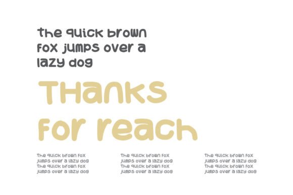 Quoawy Font PNG with transparent background - Preview 5