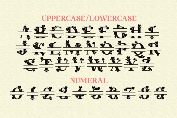 Beloved Monogram Font - Preview 4