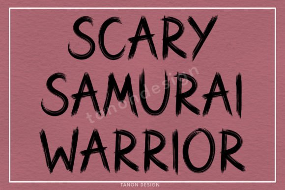 Drago Brush Font - Preview 5