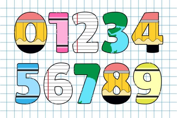 Back to School Font - Preview 3