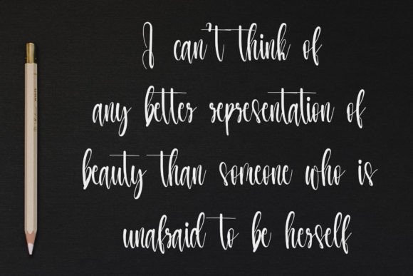 Bridesmaid Font - Preview 2