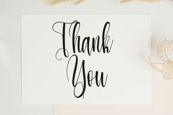 Bridesmaid Font - Preview 6