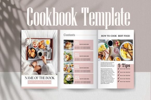 CookBook Template for Canva