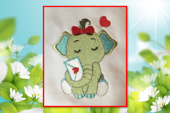 Love an Elephant Valentine