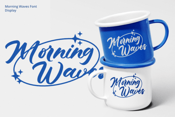 Morning Waves Font PNG with transparent background - Preview 2
