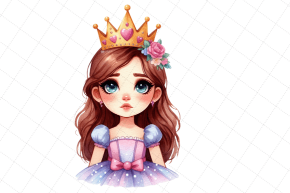 Princess Birthday Girl Crown PNG Clipart