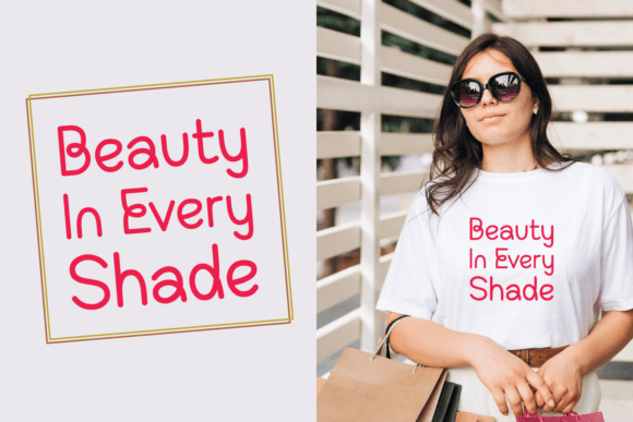 Quick Beauty Font PNG with transparent background - Preview 2