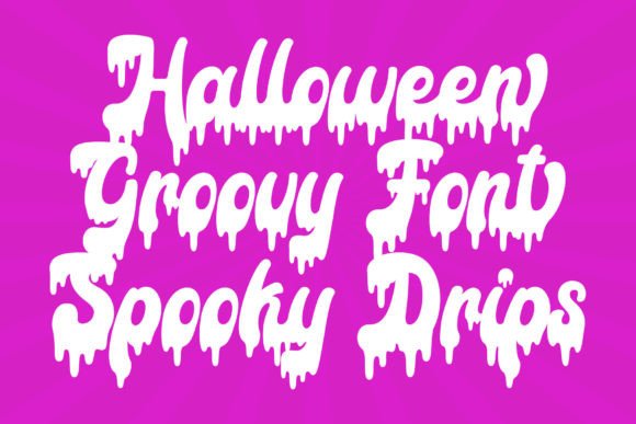 Slime Font PNG with transparent background - Preview 5