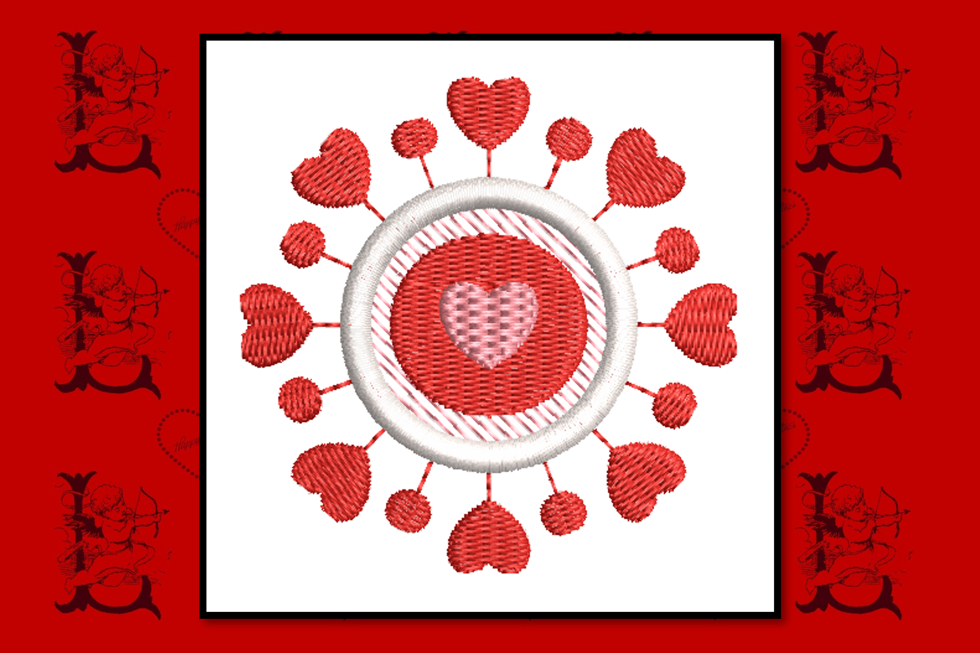 Valentine Snowflake-One