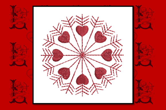 Valentine Snowflake-Two