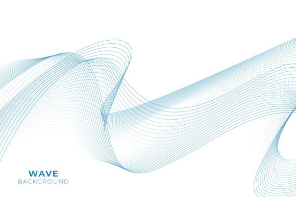 Abstract Background with Wavy Line Style Gráfico Fondos Por CLton Studio Graphic