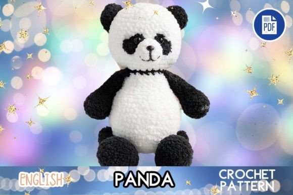 Crochet Panda Bear / Toy Pattern PDF