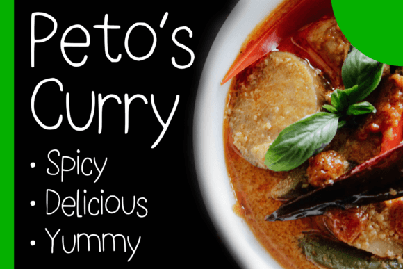 Food Menu Font - Preview 2