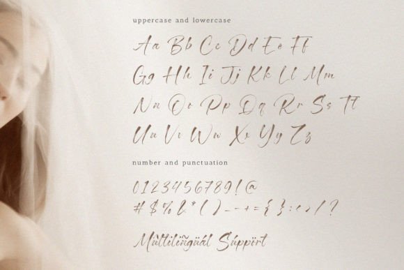Marthine Diamond Font PNG with transparent background - Preview 5