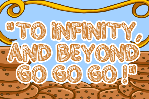 Mother's Cookie Font PNG with transparent background - Preview 1