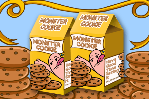 Mother's Cookie Font PNG with transparent background - Preview 2