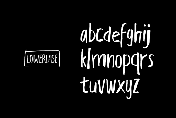 Raw Poison Font PNG with transparent background - Preview 5