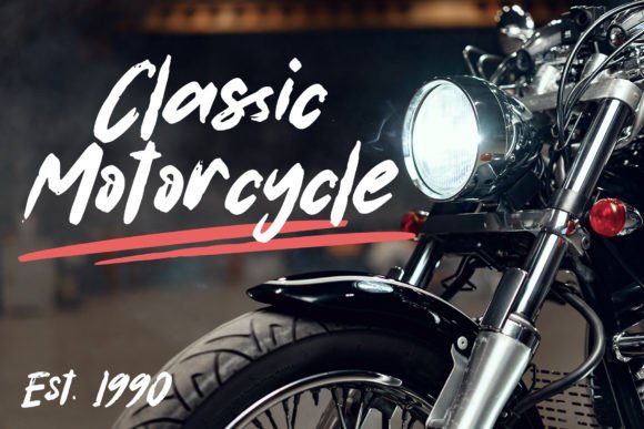 Rocker Story Font PNG with transparent background - Preview 4