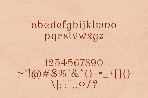 Antique Atlas Font - Preview 2