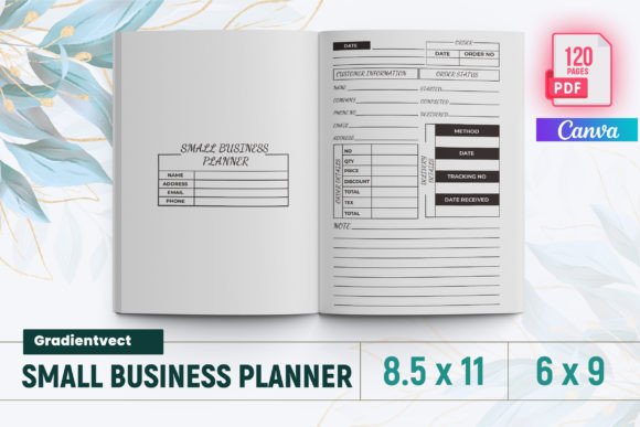 (KDP) Small Business Planner Canva
