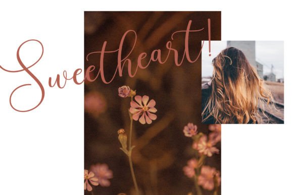 Larisathin Font PNG with transparent background - Preview 1