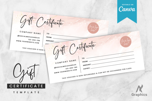 Royal Editable Gift Certificate Template