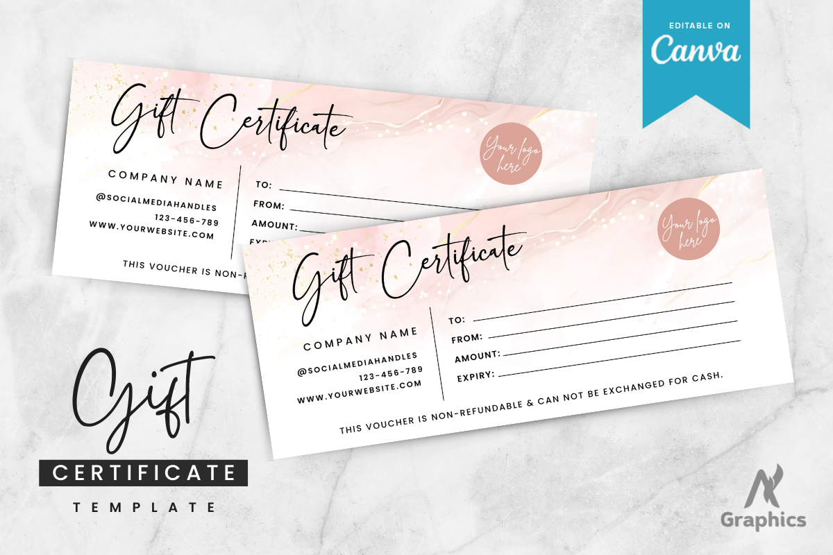 Royal Editable Gift Certificate Template