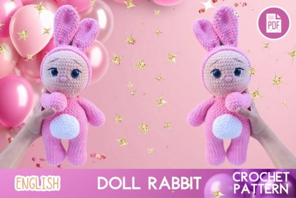 Crochet Doll Rabbit / Easter Holiday