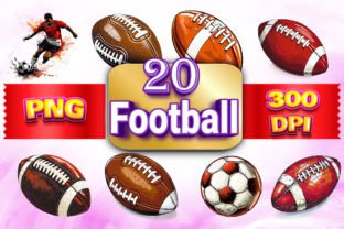 Free. Click Graphics Football Football Clipart Bundle Graphic by Musera Design · Creative Fabrica