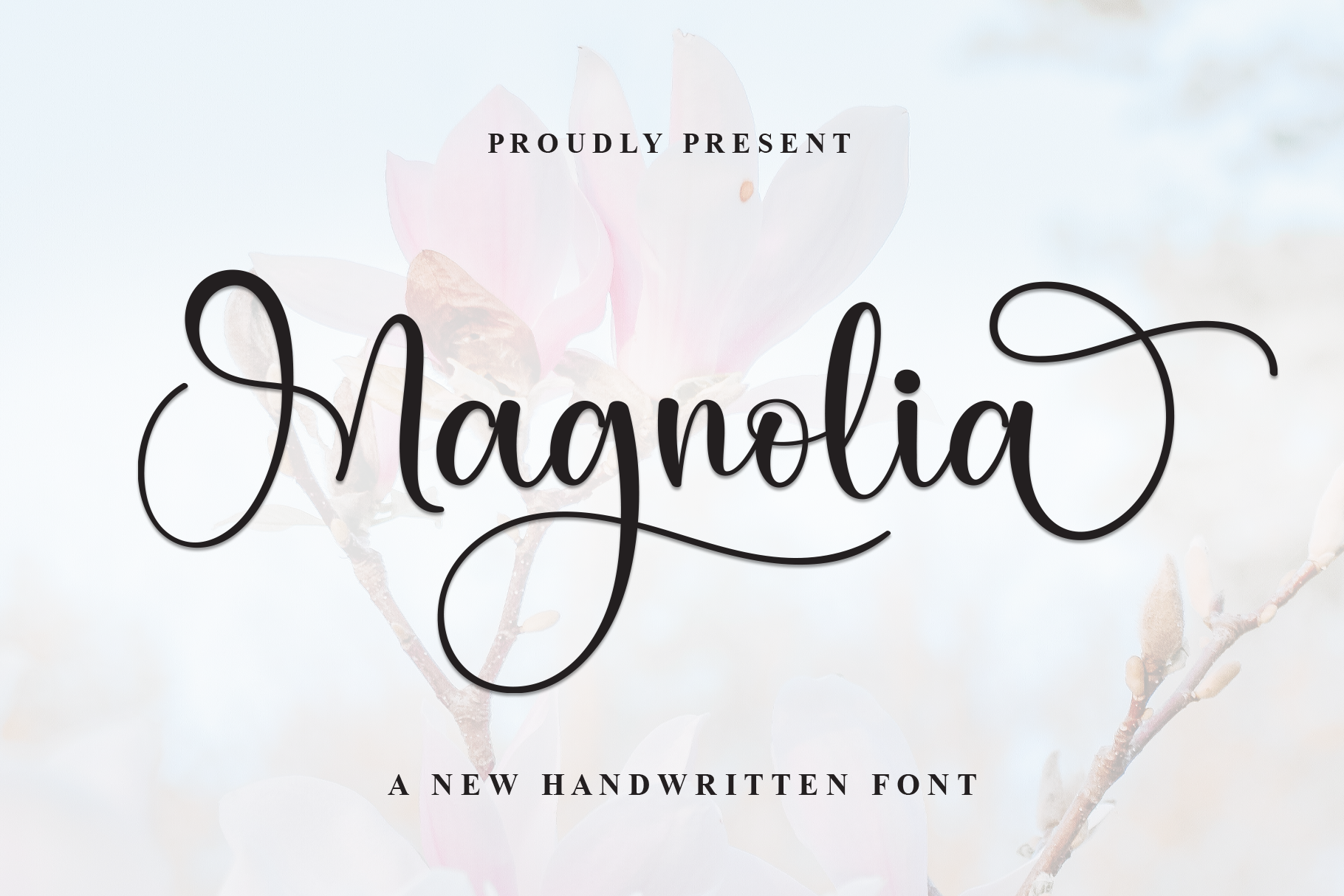 Magnolia Font by andikastudio · Creative Fabrica