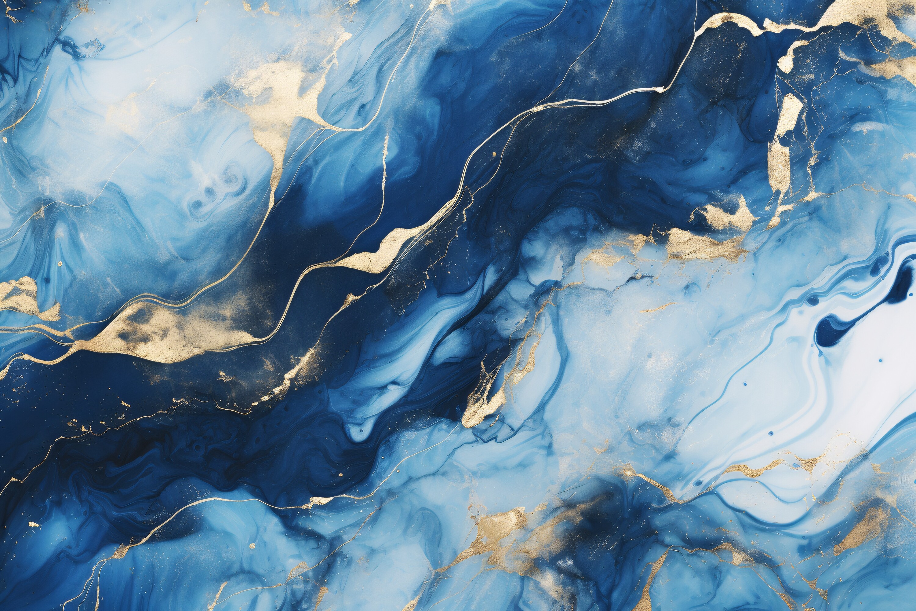 Blue and Gold Marble Texture Graphic by Forhadx5 · Creative Fabrica