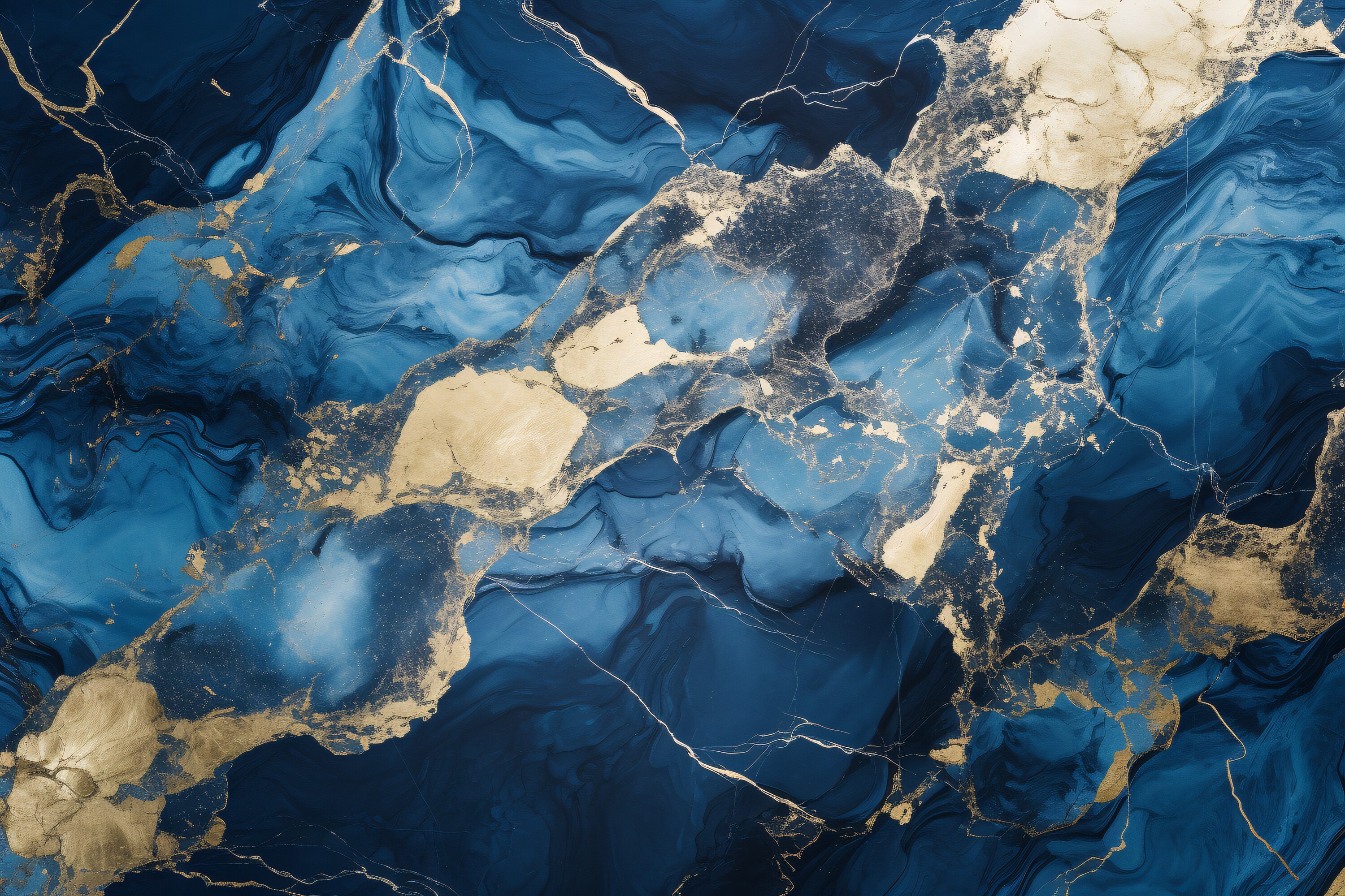 Blue and Gold Marble Texture Graphic by Forhadx5 · Creative Fabrica