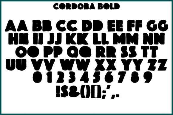 Cordoba Font - Preview 6