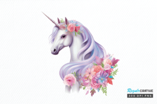 Fairy Unicorn Sublimation Clipart Png Graphic by Regulrcrative ...