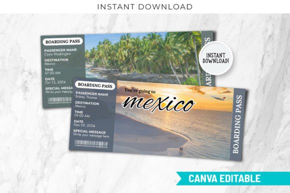 Mexico Surprise Trip Gift Ticket