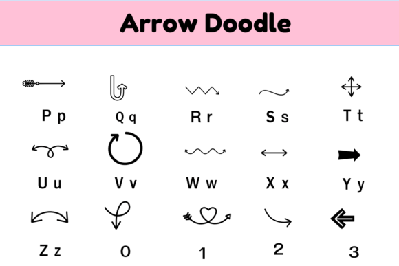 Arrow Font - Preview 2