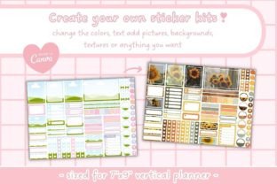 Canva Editable Planner Sticker Template Graphic by Yoogi Design Studio ...