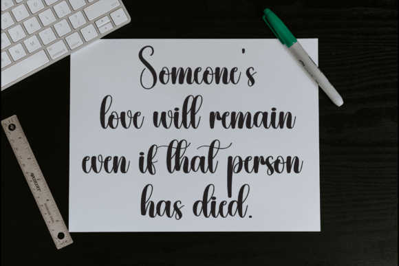 Lonelyday Font PNG with transparent background - Preview 2