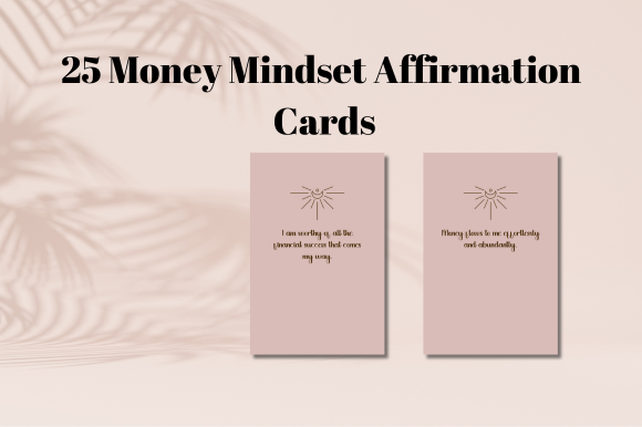 Money Mindset Affirmation Cards