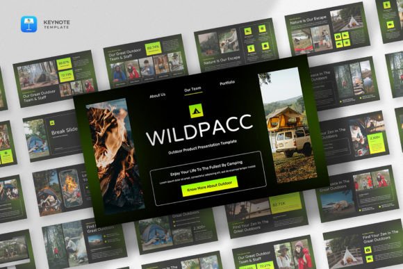 Outdoor Adventure Keynote Template
