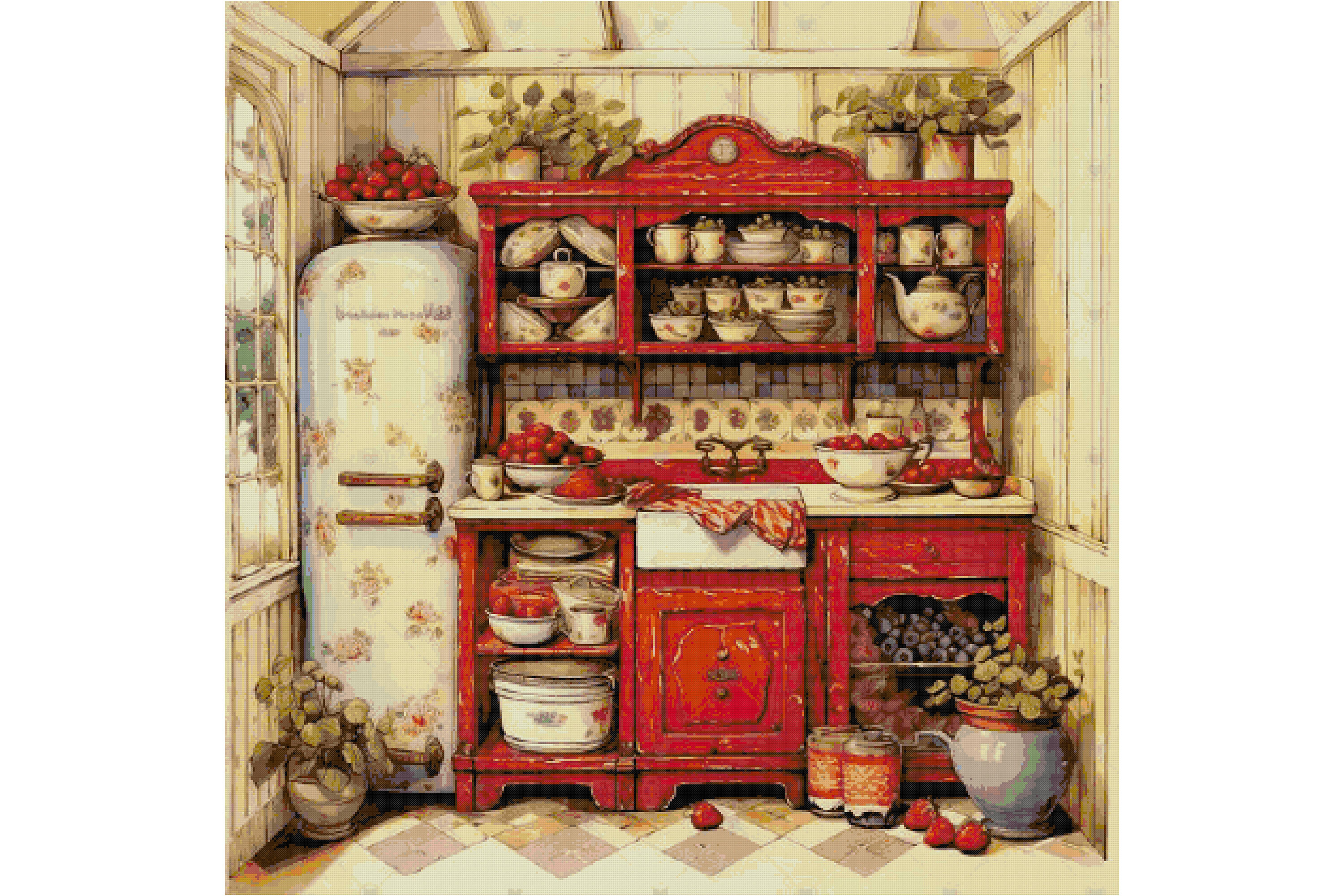 Sweet Home Counted Cross Stitch Patterns
