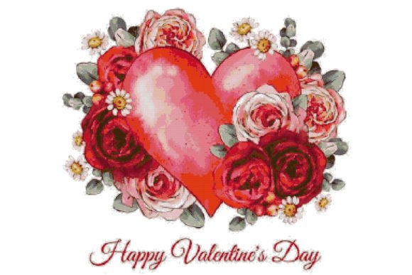 Valentine Counted Cross Stitch Patterns