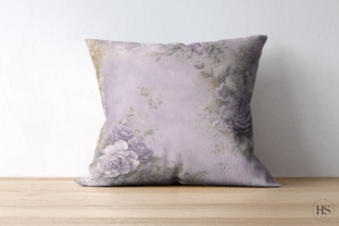 Vintage Junk Journal Purple Flowers Graphic by Heyv Studio · Creative ...