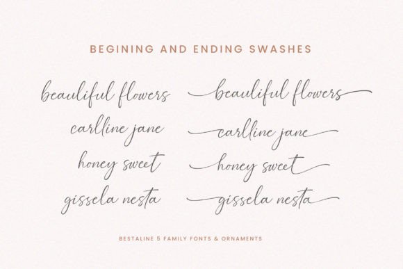Bestaline Font - Preview 5