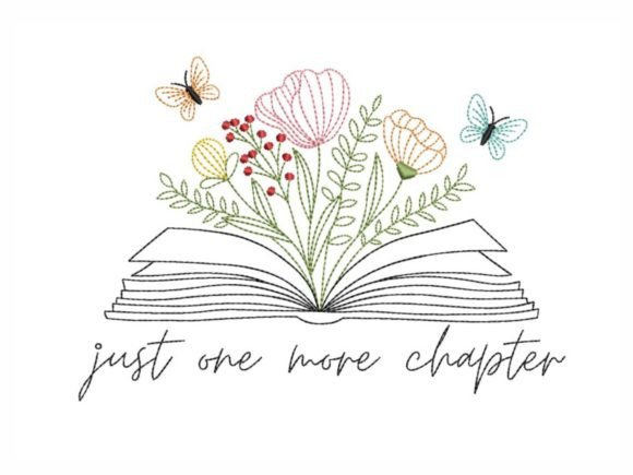 Book with Flowers