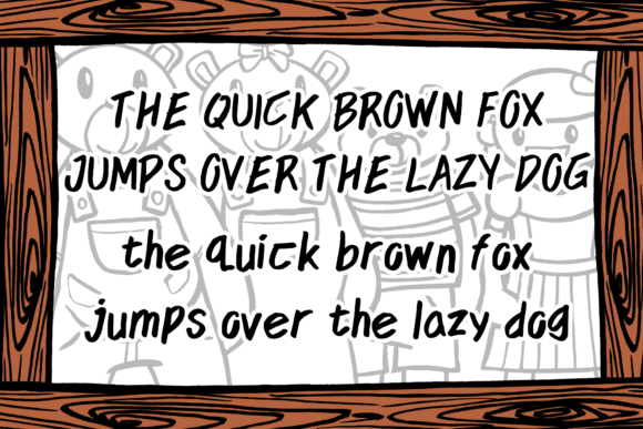 Goldilocks Font - Preview 3