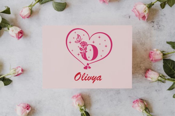 Lovely Valentine Font PNG with transparent background - Preview 2