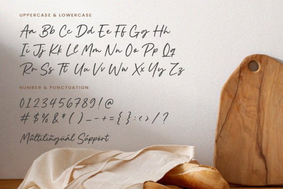 Roasted Bailey Font PNG with transparent background - Preview 5