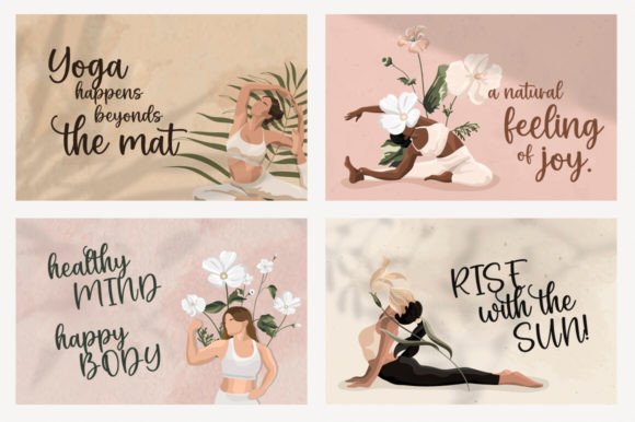 Breathe Deeply Font - Preview 4