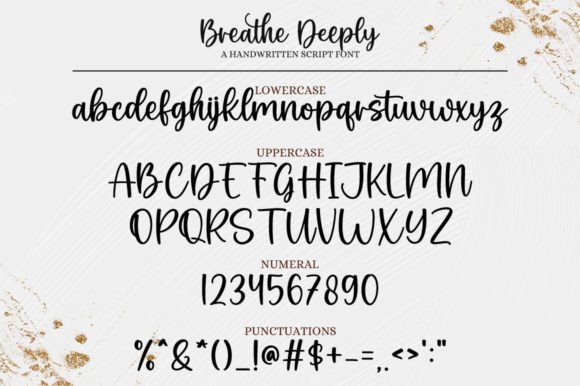 Breathe Deeply Font - Preview 6